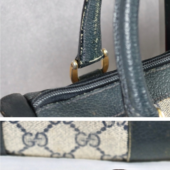 Vintage GG Web Supreme Canvas/ Professionally RESTORED  like New Outside❣️ - Picture 17 of 17